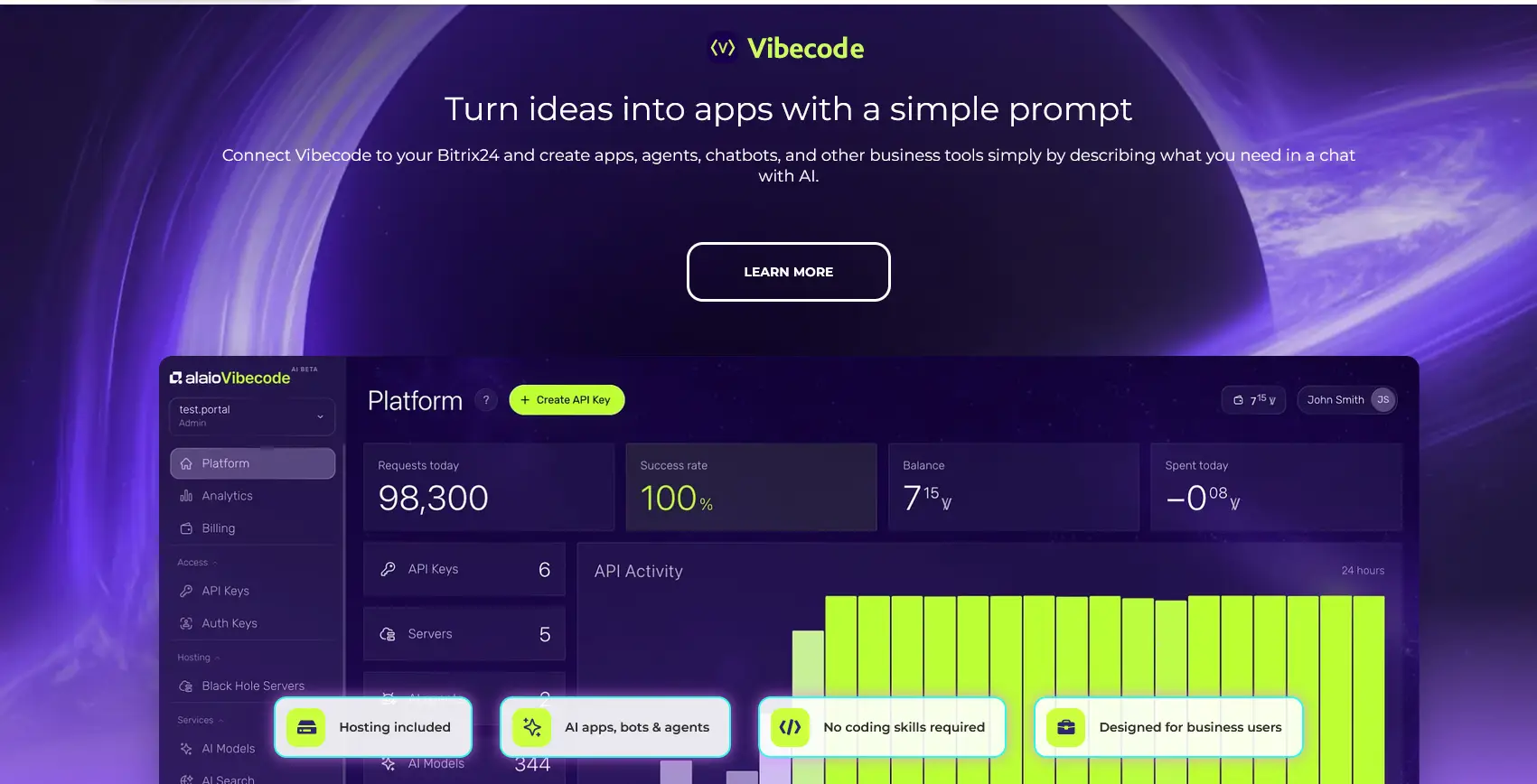 New Bitrix24 Vibe+